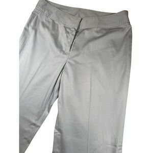 Nine West‎ Suit Light Blue Wide Leg Dress Pants Petite 12P Cotton Blend Workwear